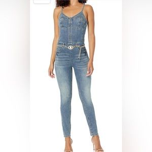 Guess denim jumpsuit size medium